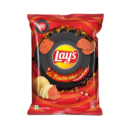 Lays Chips Sizzlin Hot 